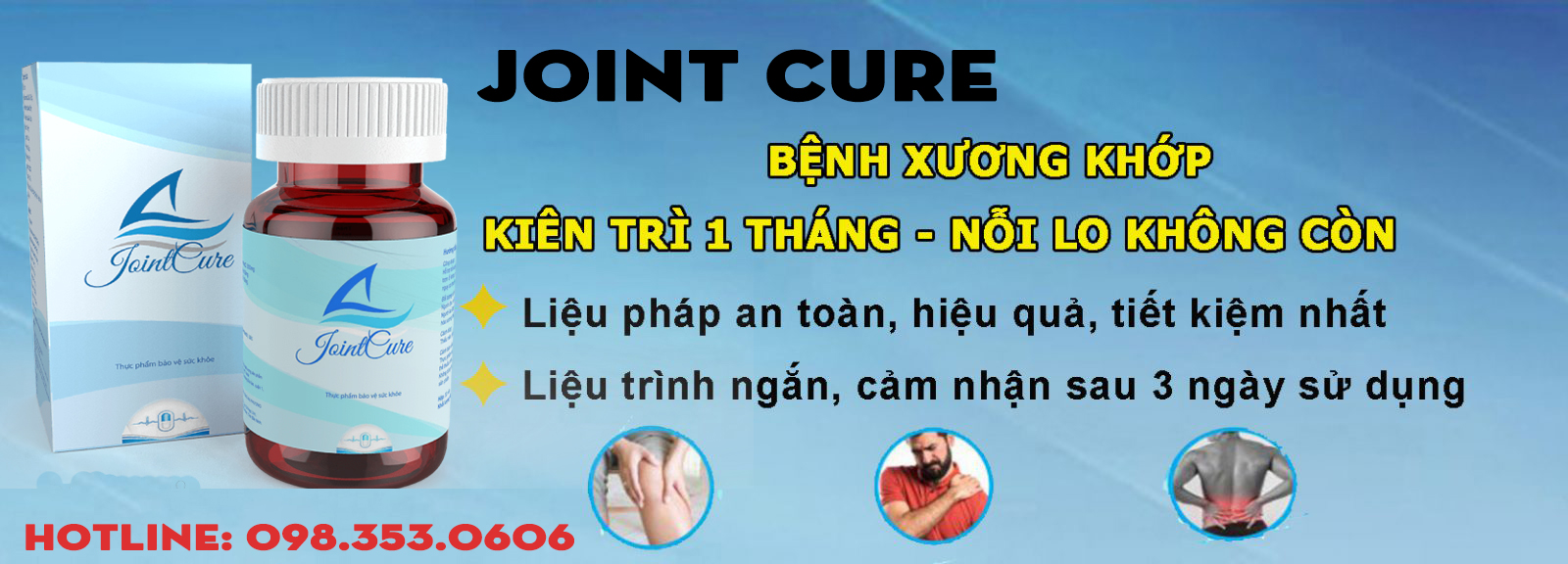 joint cure có tác dụng phụ không